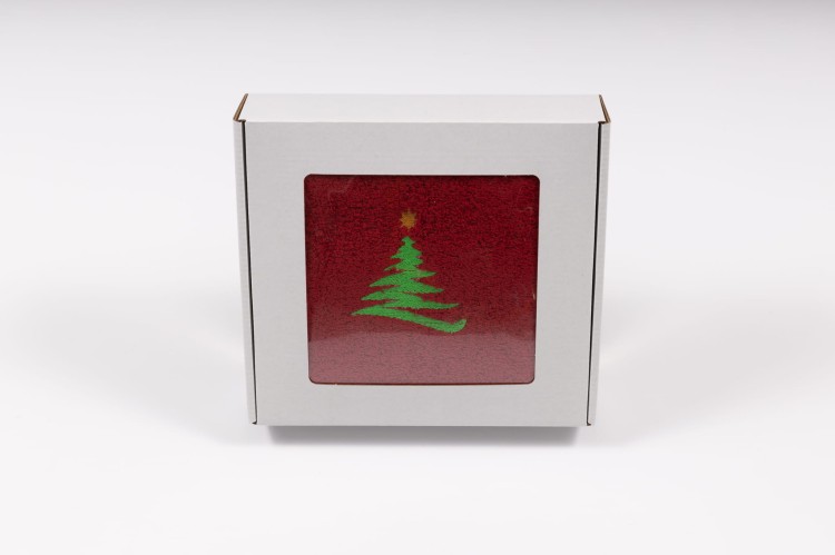 ręcznik świąteczny choinka czerwony.jpg