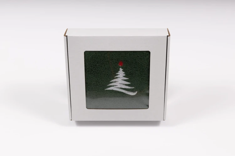 ręcznik świąteczny choinka butelkowa zieleń.jpg