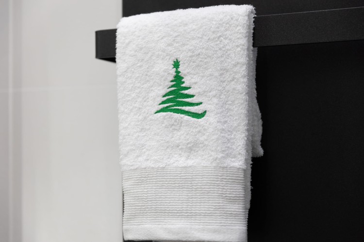 ręcznik świąteczny choinka biały.jpg