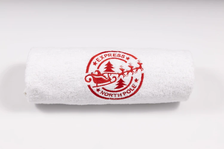 Ręcznik świąteczny znaczek pocztowy.jpg