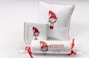 Zestaw świąteczny  krasnal z białą poduszką.jpg