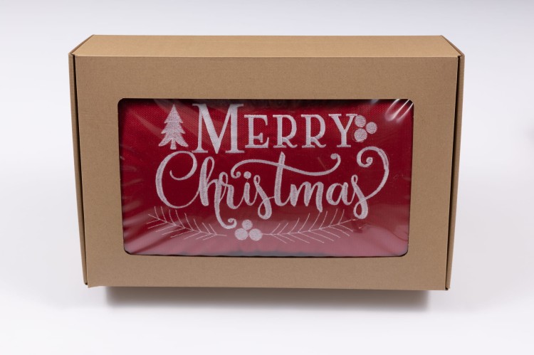 Poduszka Merry Christmas czerwona.jpg