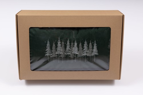 poduszka choinkowy las butelkowa zieleń.jpg