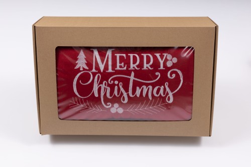 Poduszka Merry Christmas czerwona.jpg