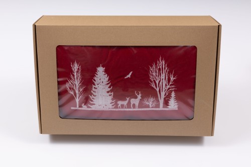 poduszka zimowy krajobraz czerwona.jpg