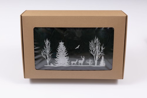 poduszka zimowy krajobraz butelkowa zieleń.jpg