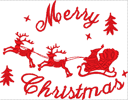 Prezentacja dostępnych haftowanych wzorów do wyboru przy zakupie bieżnika: merry  christmas