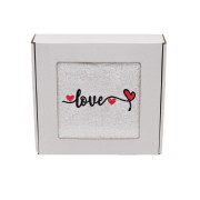 Ręcznik na Walentynki