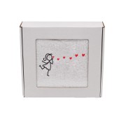 Ręcznik na Walentynki