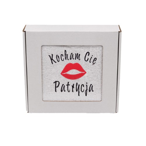 Ręcznik na Walentynki