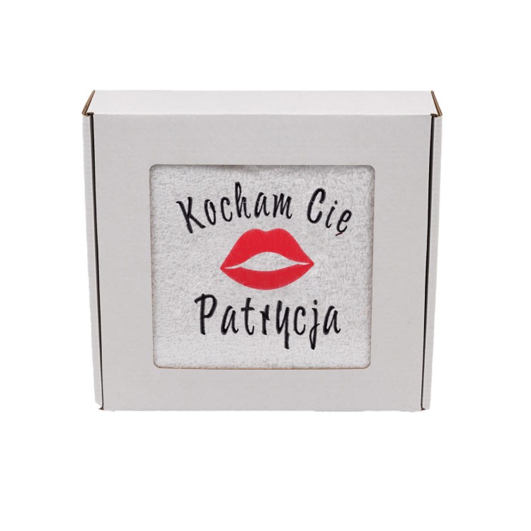 Ręcznik na Walentynki