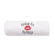 Ręcznik na Walentynki