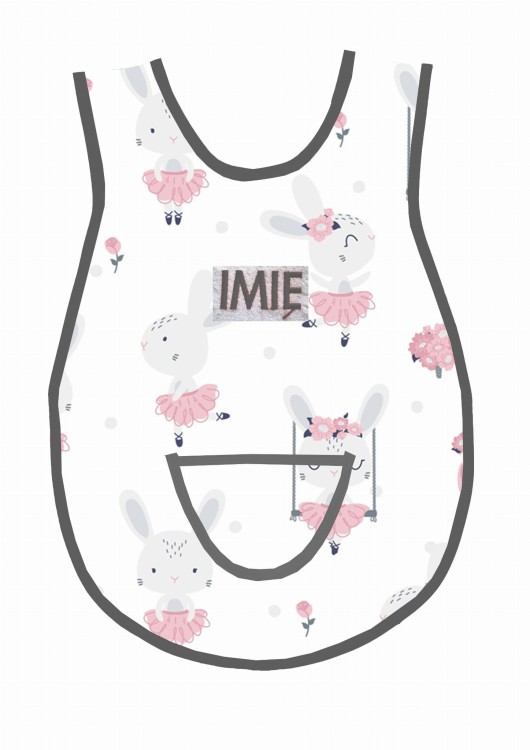fartuszek króliczki na huśtawce białe tło wz 195 szara lamówka.jpg