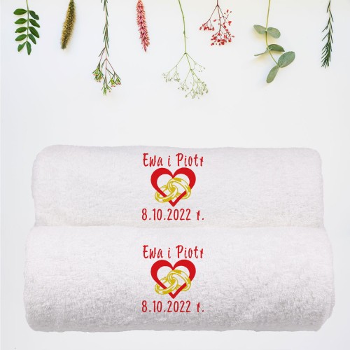 Ręcznik z haftem na rocznicę ślubu.jpg
