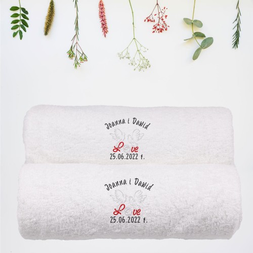 Ręcznik z haftem na ślub.jpg
