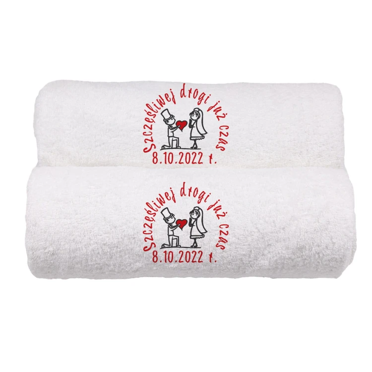 Komplet ręczników z haftem na ślub.jpg