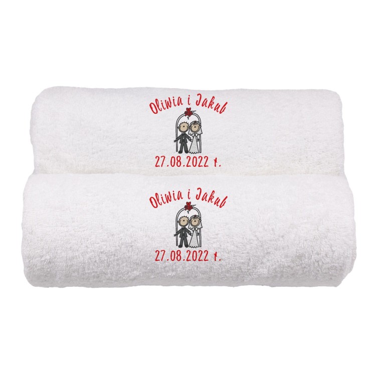 Komplet ręczników z haftem na ślub.jpg