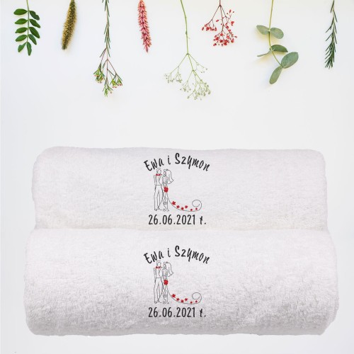 Komplet ręczników z haftem na ślub.jpg