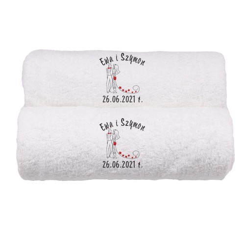 Komplet ręczników z haftem na ślub.jpg