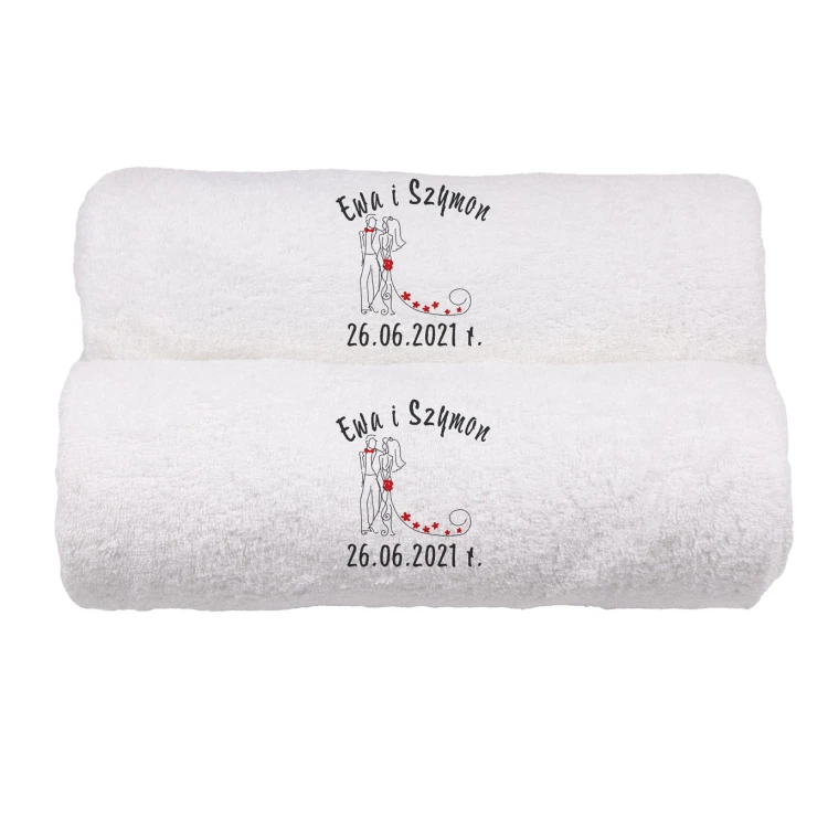 Komplet ręczników z haftem na ślub.jpg