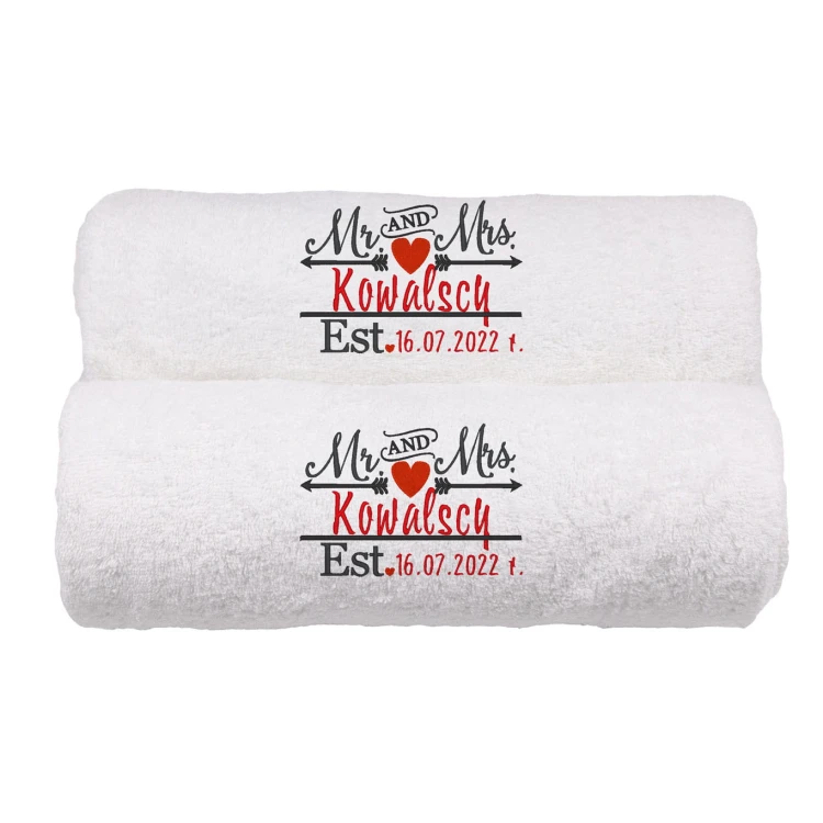 Komplet ręczników z haftem na ślub.jpg