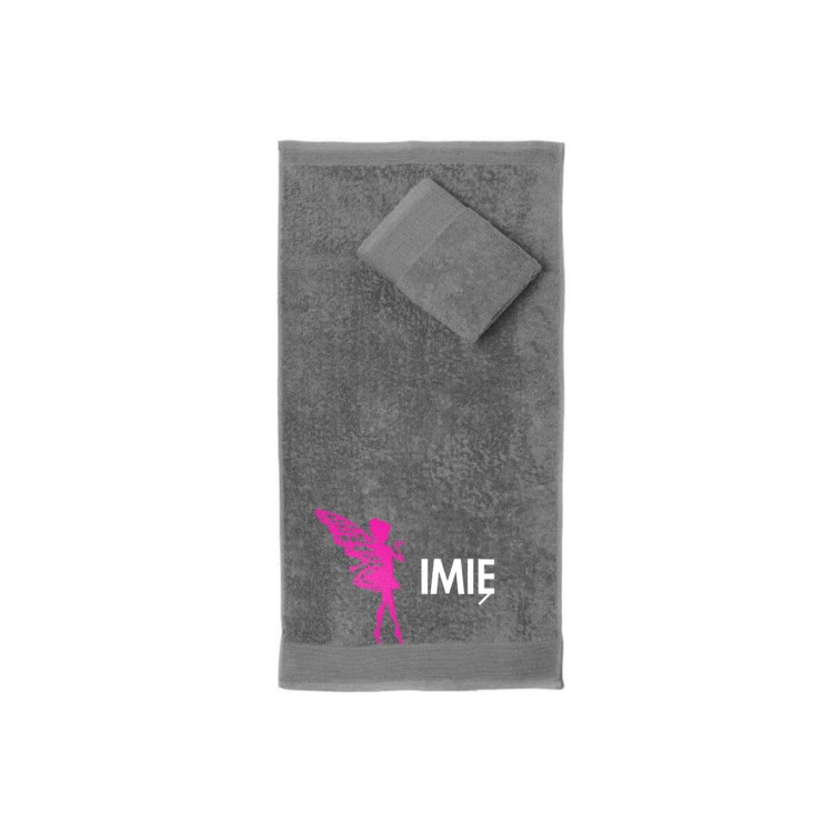 Ręcznik do przedszkola z haftem wróżka