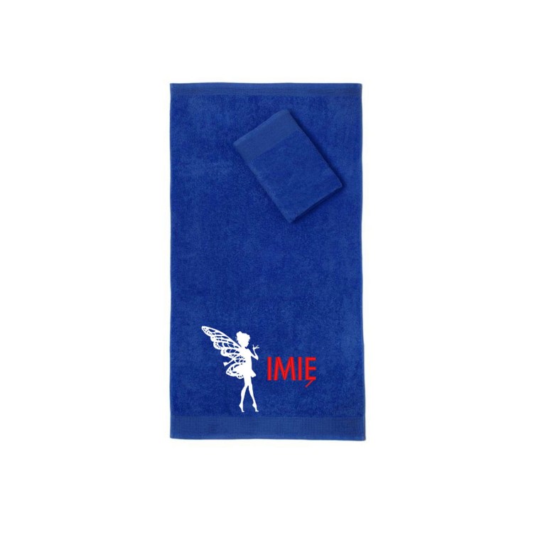 Ręcznik do przedszkola z haftem wróżka