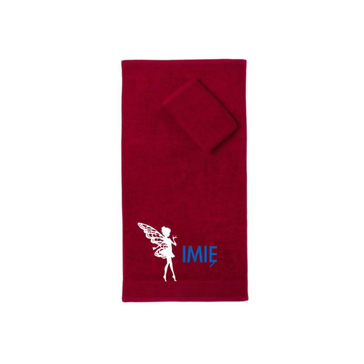 Ręcznik do przedszkola z haftem wróżka