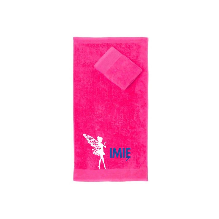 Ręcznik do przedszkola z haftem wróżka