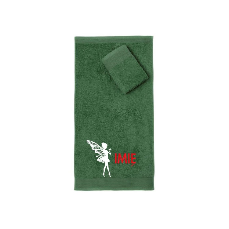 Ręcznik do przedszkola z haftem wróżka