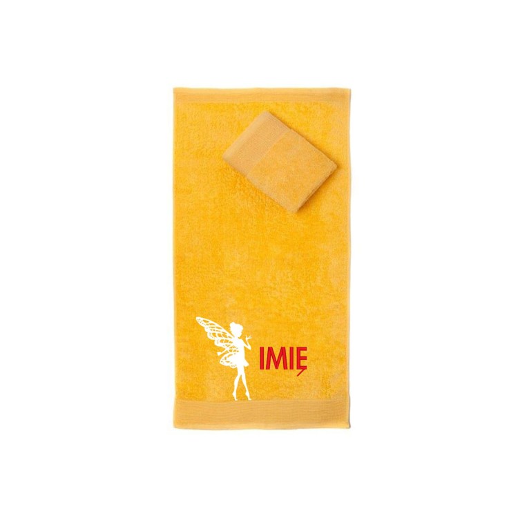 Ręcznik do przedszkola z haftem wróżka