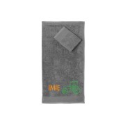 Ręcznik do przedszkola z haftem traktor