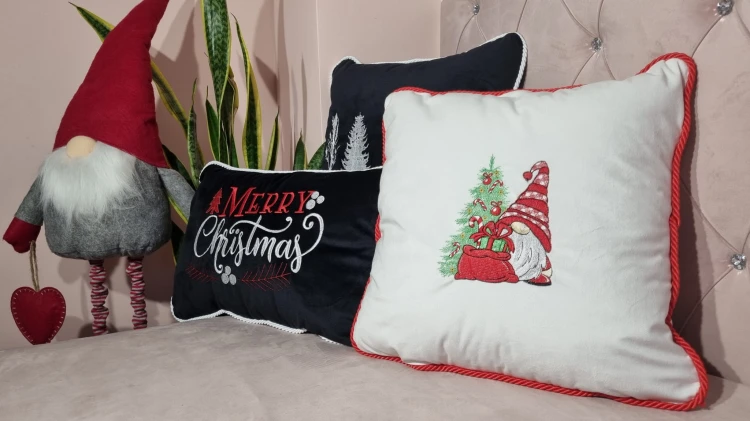 Poduszki świąteczne