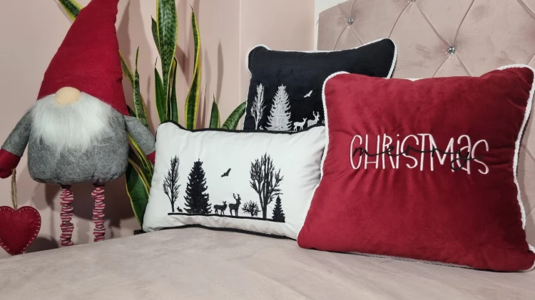 Poduszki świąteczne