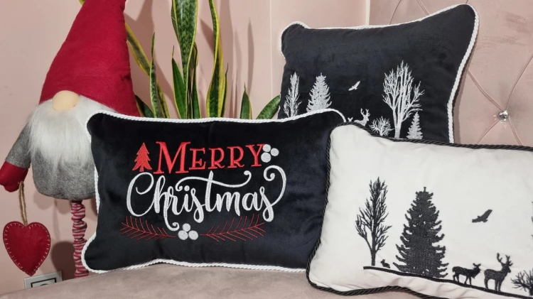 Poduszki świąteczne