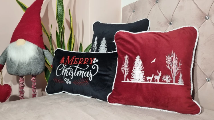 Poduszki świąteczne