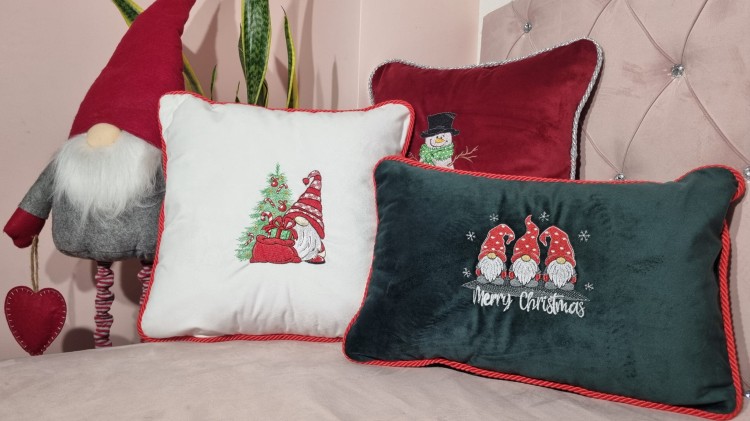 Poduszki świąteczne