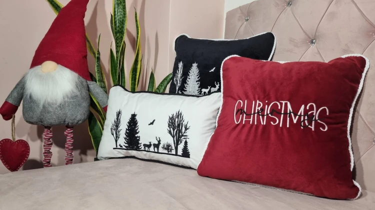 Poduszki świąteczne