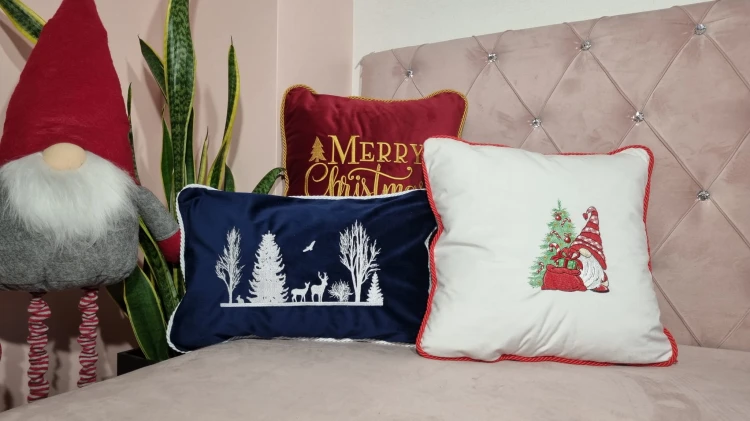 Poduszki świąteczne