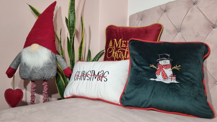 Poduszki świąteczne