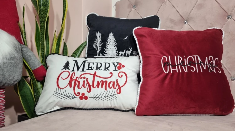 Poduszki świąteczne