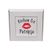 ręcznik z haftem usta