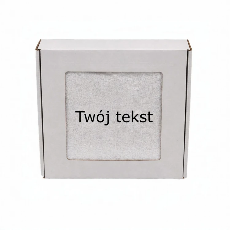 ręcznik z dowolnym tekstem