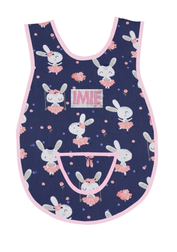 Fartuszek do przedszkola króliczki